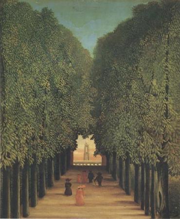Henri Rousseau The Avenue,Park of Saint-Cloud oil painting image